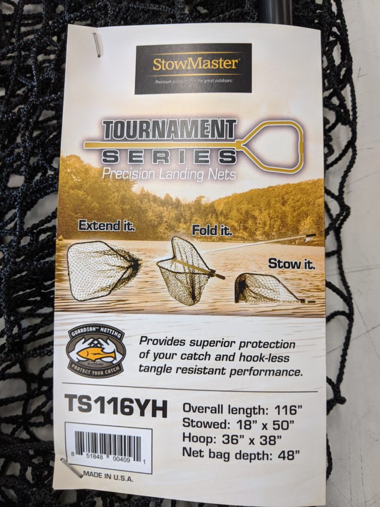 TS116YH- Muskie Net, 116" Heavy